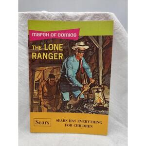 The Lone Ranger March of Comics #338 Sears Promotional Comic 1969 Western F4